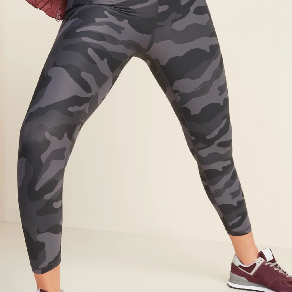 Old Navy High-Waisted PowerSoft 7/8-Length Side-Pocket Leggings For Women
